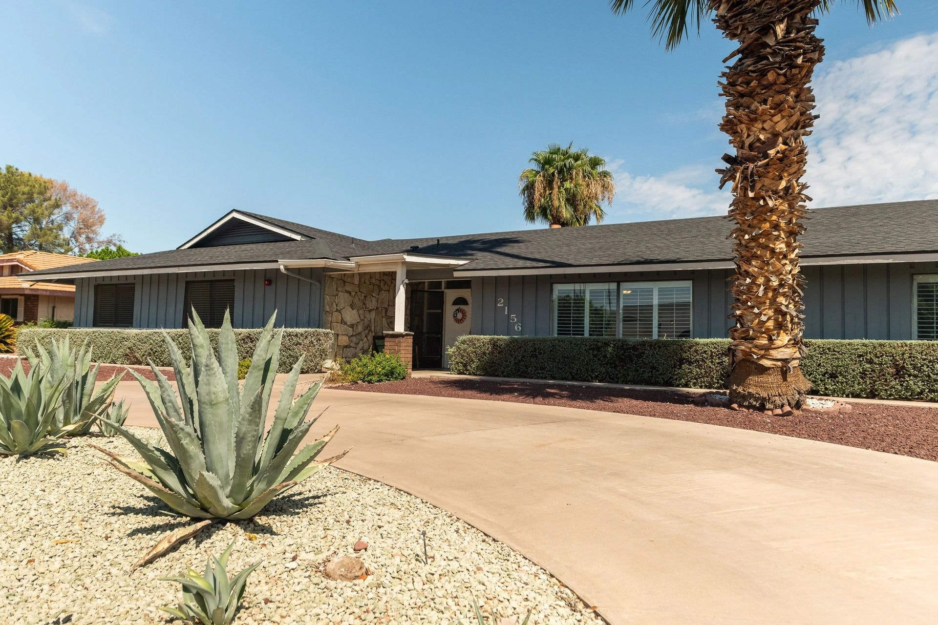 front of an assisted living home in mesa arizona